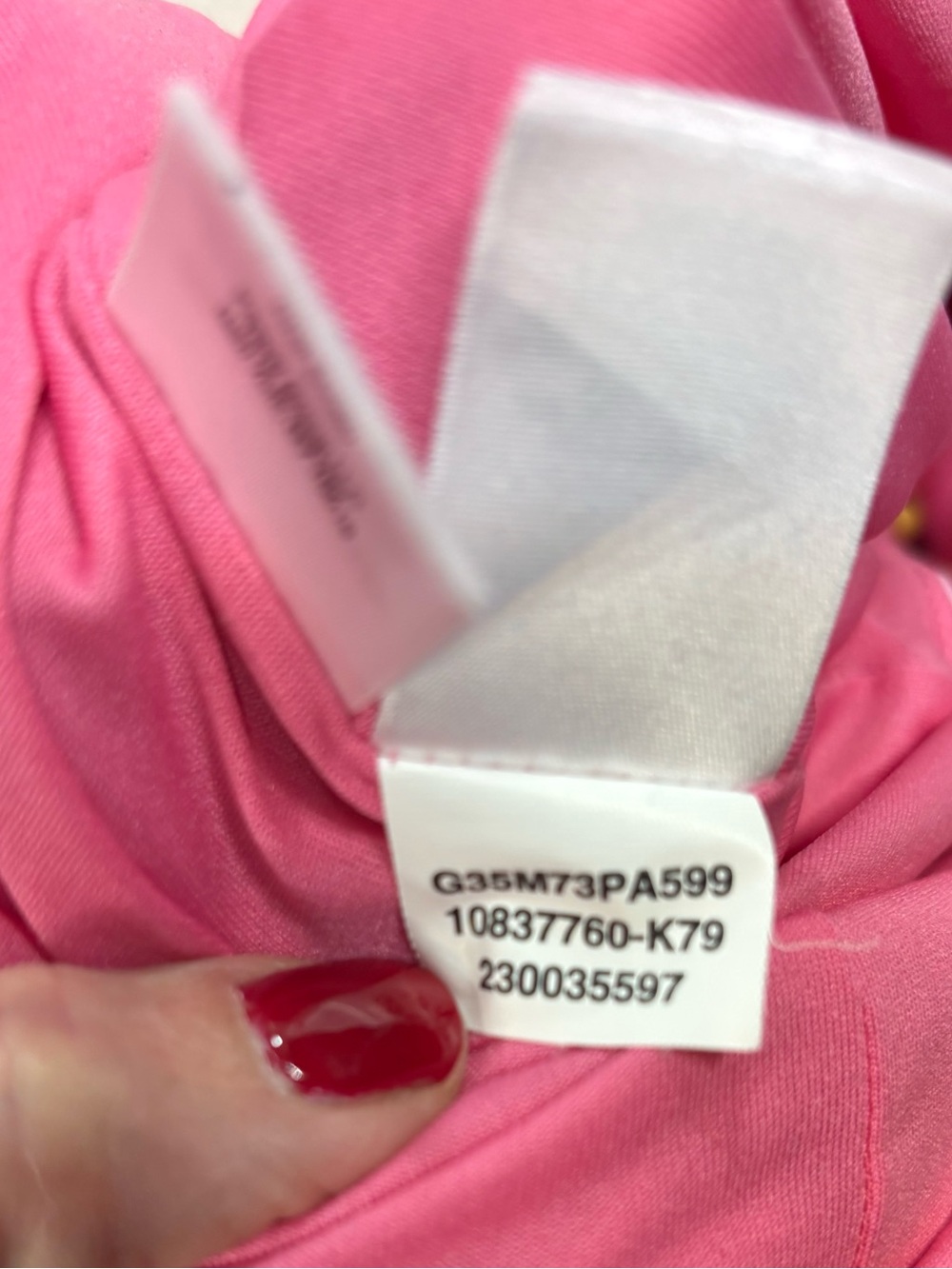 Cappagallo Pink Citrus Fruit Print Sleeveless Swing Dress Women’s Large L - Picture 8 of 8
